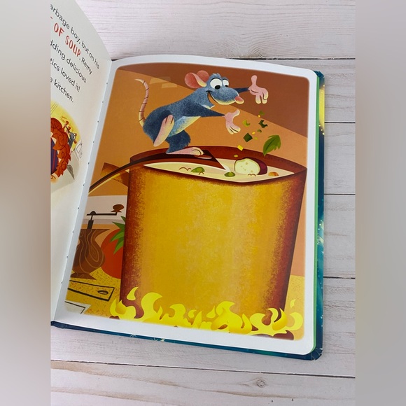 My First Bedtime Storybook Disney Pixar Padded Hardcover Up Ratatouille Nemo - Picture 12 of 12